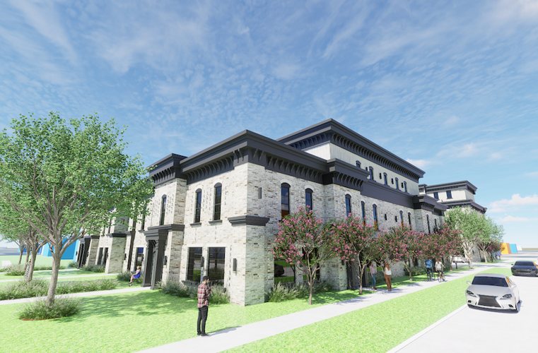 Design for proposed South Greek condos.