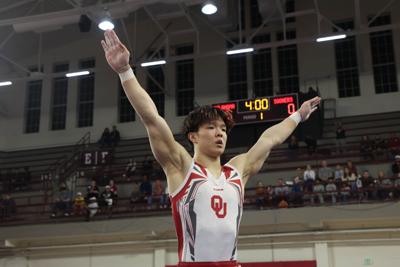 Oklahoma-California men's gymnastics