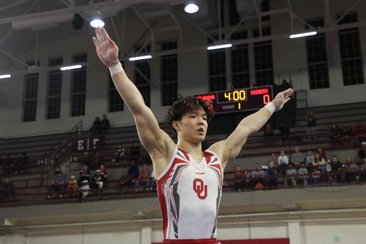 Oklahoma-California men's gymnastics