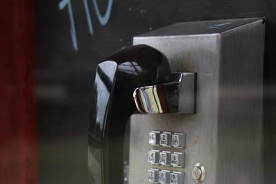 Telephone Booth Glass