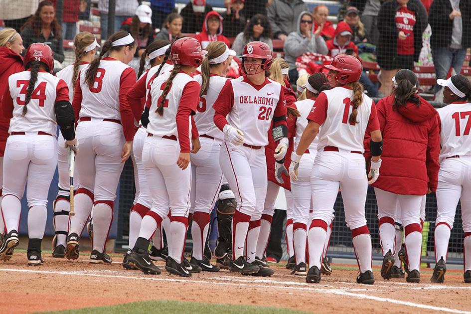 Oklahoma softball Sooners shut out Texas Tech 80 with the help of