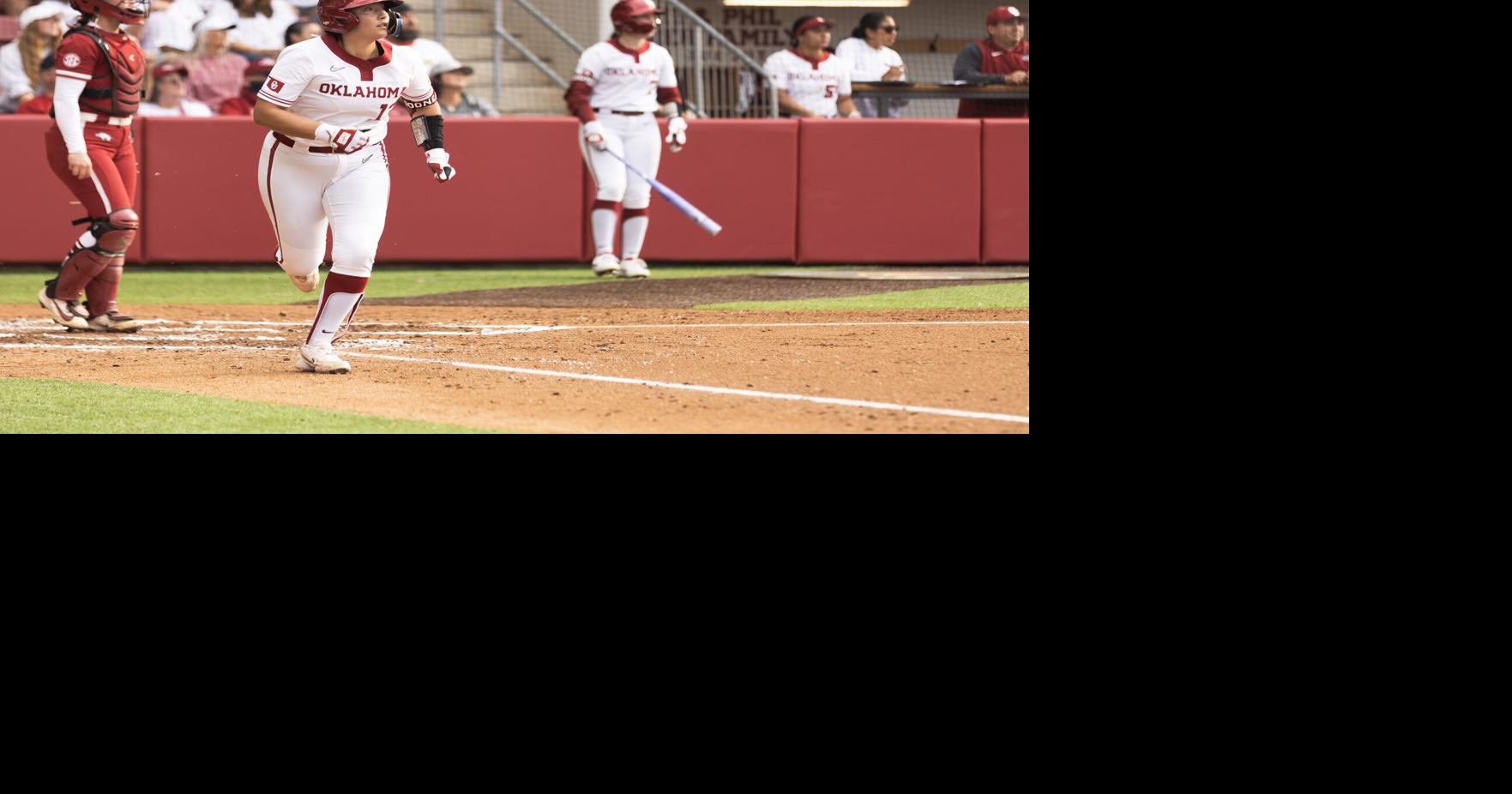 OU softball rallies behind Isabella Emerling’s grand slam to hold off Arkansas