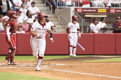 Oklahoma-Arkansas softball