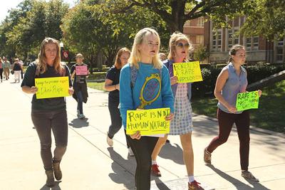 Sexual Assault Protest - boren