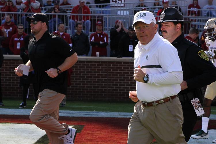 Baylor head football coach Jim Grobe