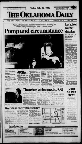 Margaret Thatcher visits