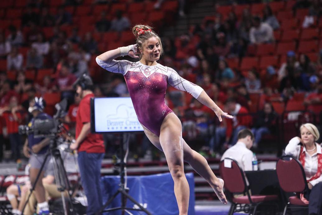 Oklahoma women's gymnastics Watch highlights from the Sooners