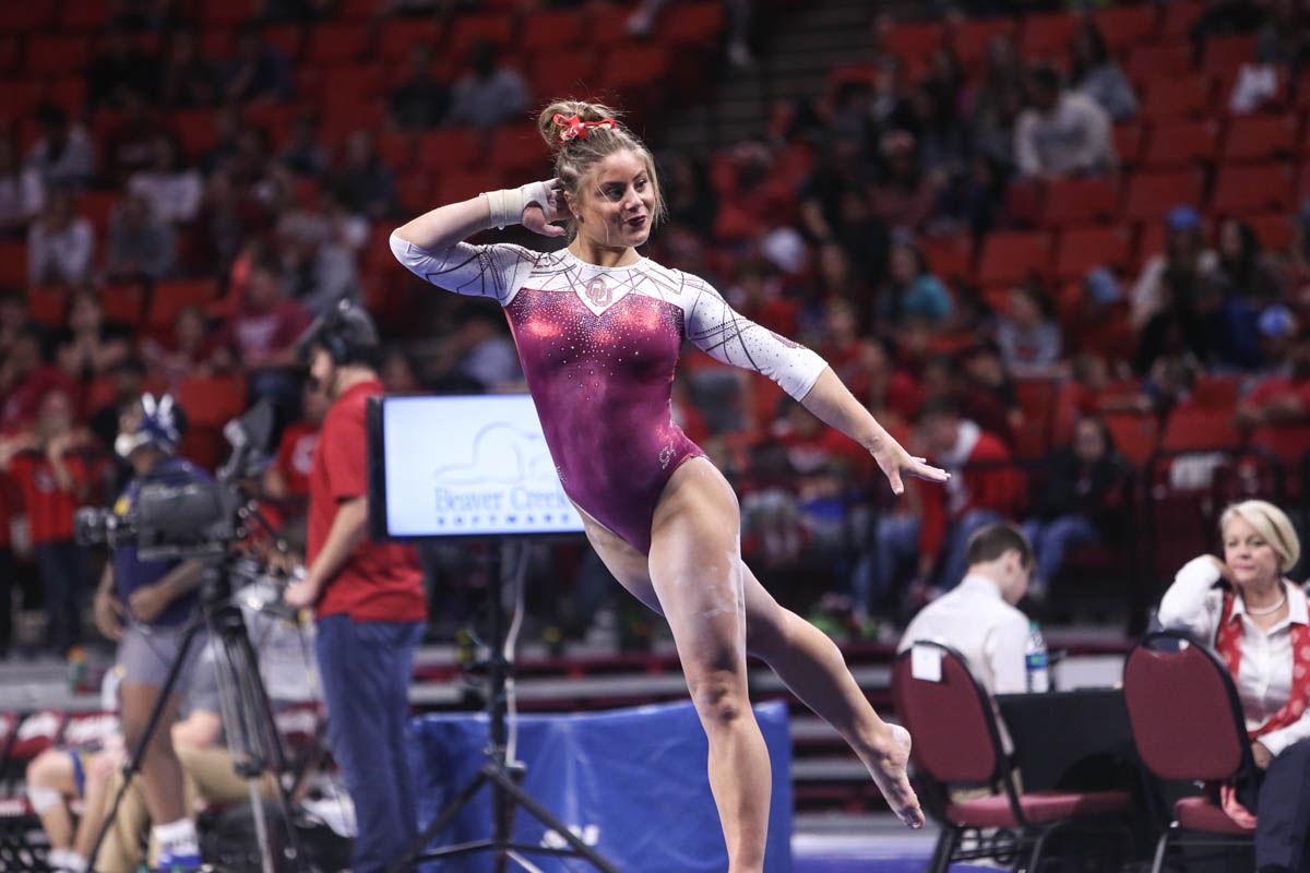 Oklahoma women's gymnastics: Three Sooners take home Big 12 Gymnast of ...