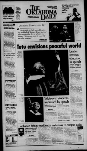 Desmond Tutu visit