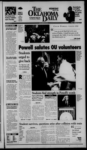 Colin Powell visit