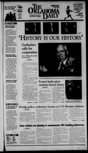 Gorbachev visit