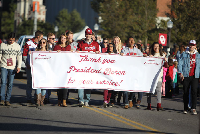 Thank you President Boren