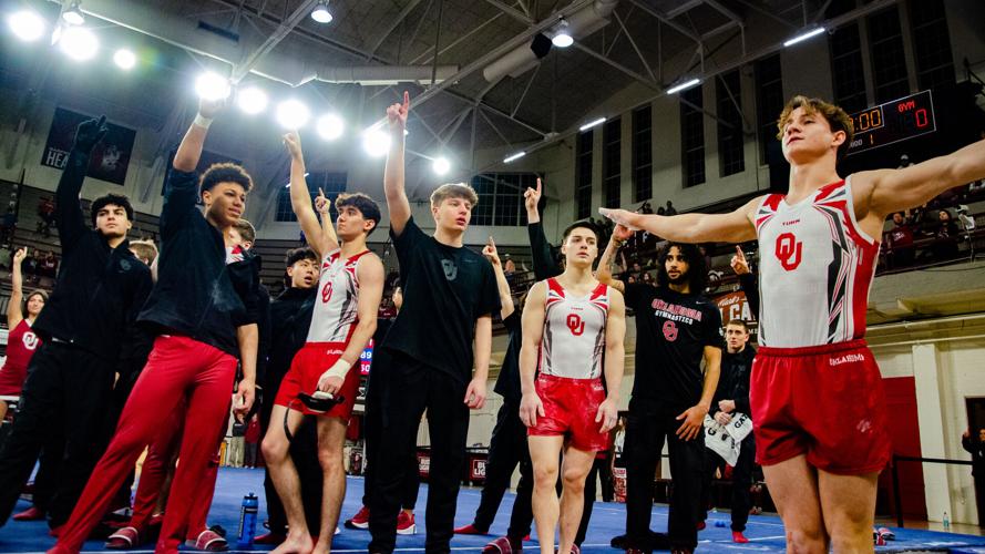 Oklahoma Sooners-Men's gymnastics vs. Michigan and SC