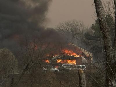 Fire at Spencer Circle and 108th Avenue Northeast