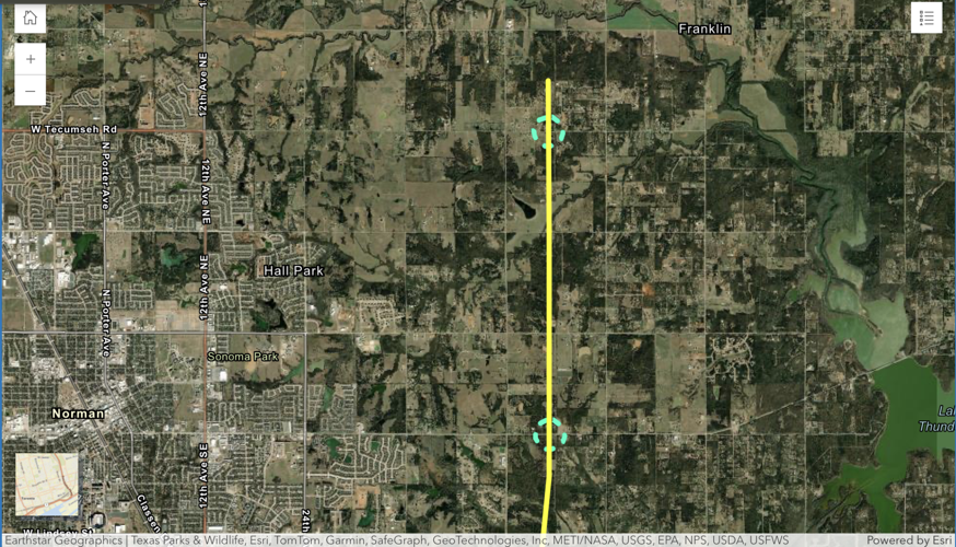 Proposed turnpike interchanges