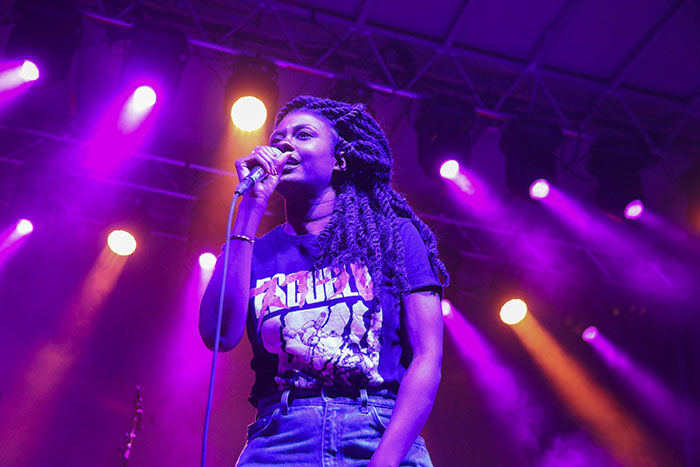 Rapper, Ph.D. student Sammus wows crowd at 2017 Norman Music Festival ...