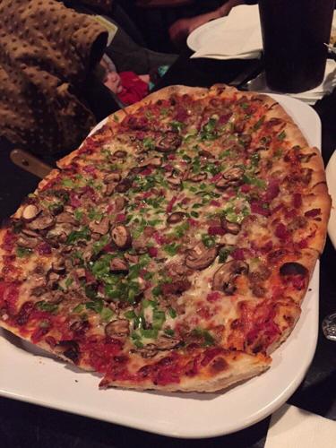"All the Way" Pizza from Campisi's