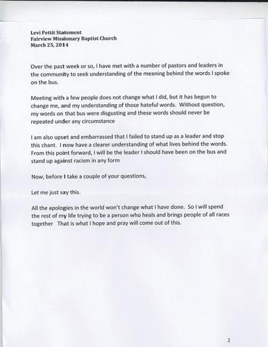 Statement