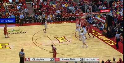 Oklahoma Basketball Highlights From The First Half Of Ou Vs Iowa