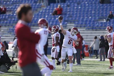 Mayfield warms up