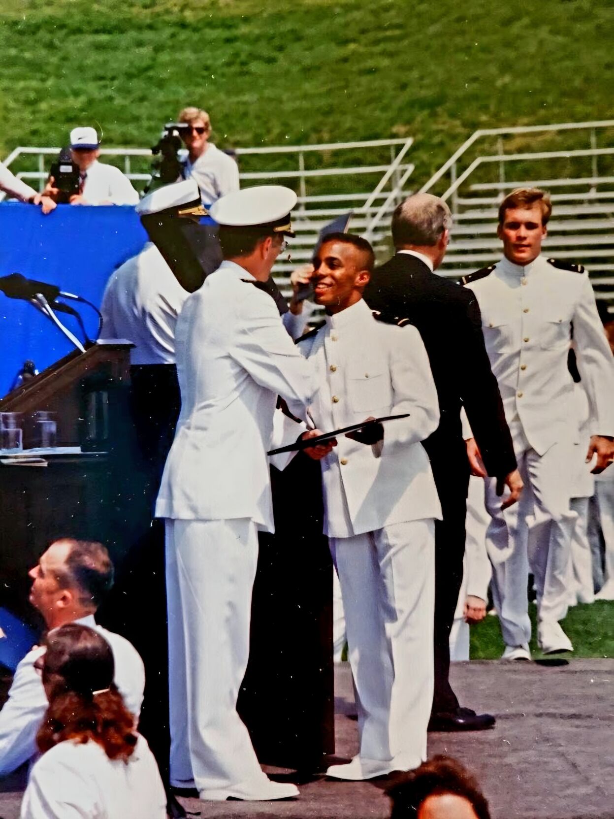 Derek Fuller naval academy graduation