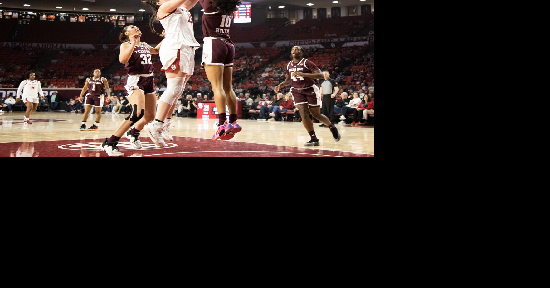 OU women’s basketball defeats Tennessee to claim third consecutive ranked win
