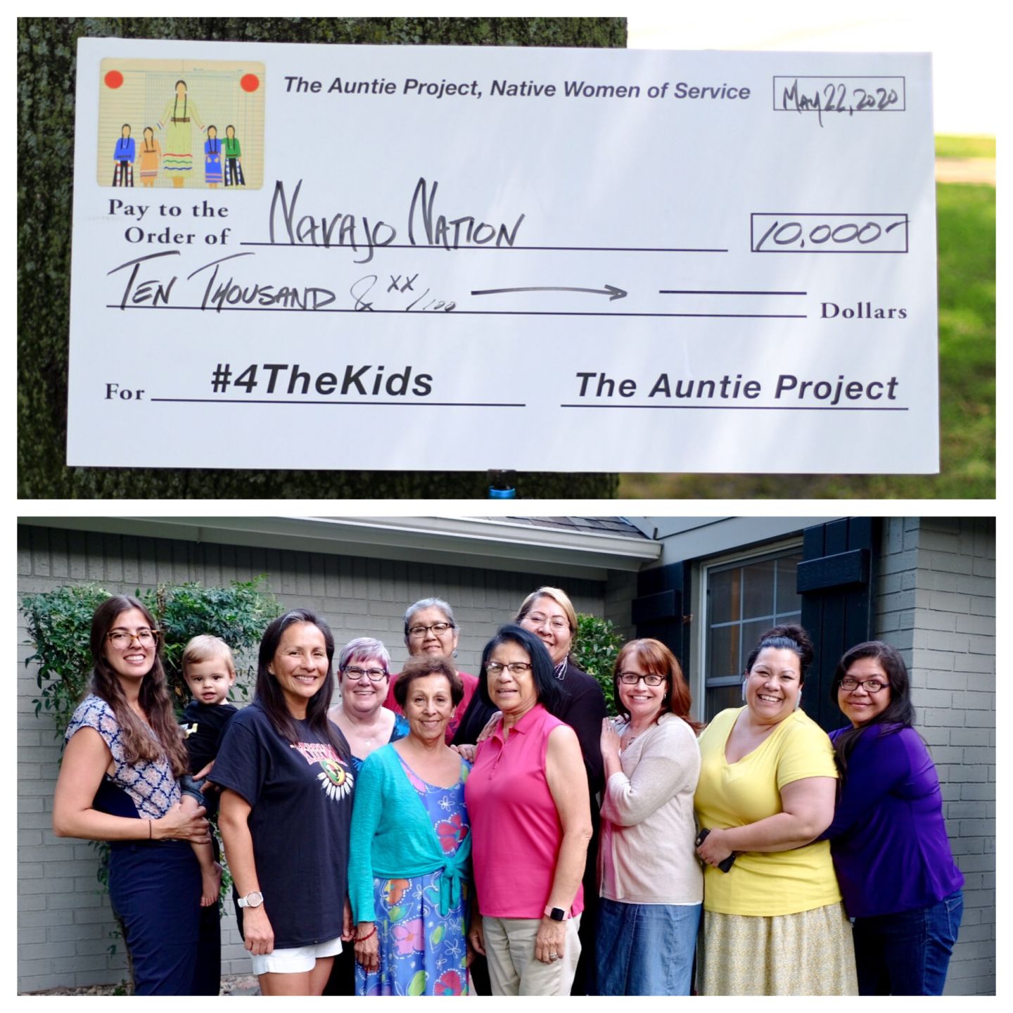 Norman nonprofit The Auntie Project donates $10,000 to Navajo Nation for COVID-19 relief