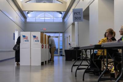 Voting booths