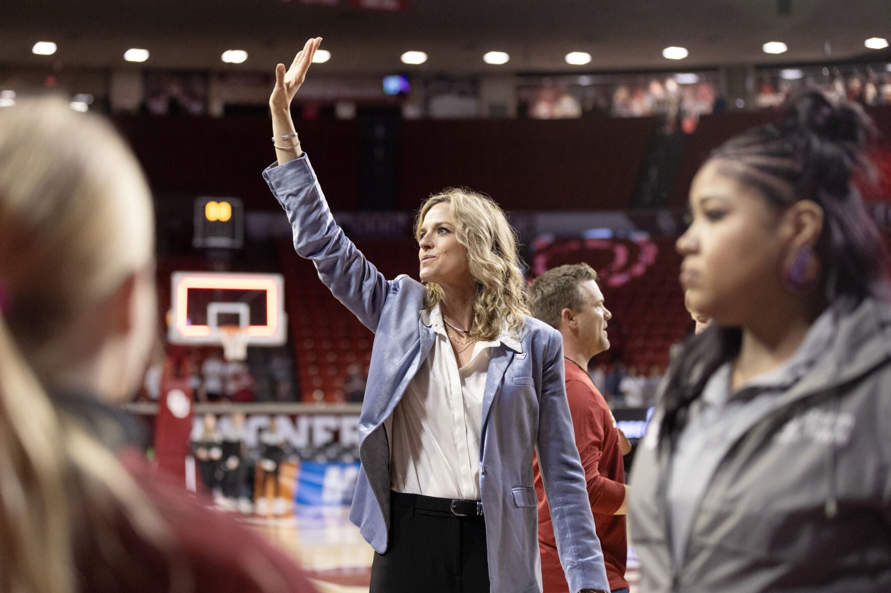 oudaily.com - Caden De La Garza - Sooners look to take next step in 2026-27: OU women's basketball media day