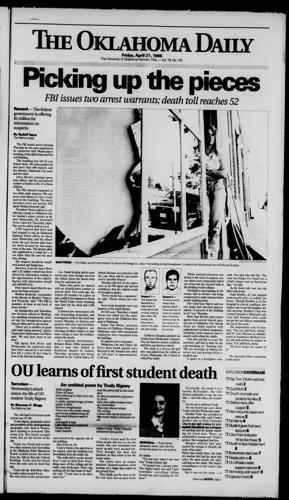 April 21, 1995, edition of the Oklahoma Daily