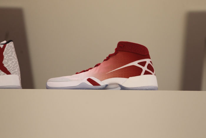 OUxJordan: Sooners display Jordan Brand shoes in OU colorway (photos ...