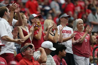 Cheering for the Sooners