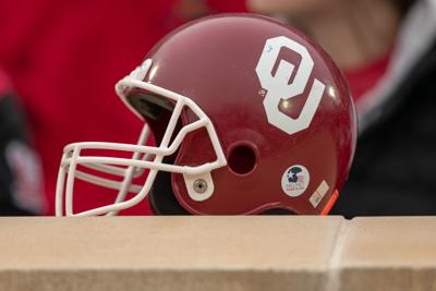 Vintage OU helmet