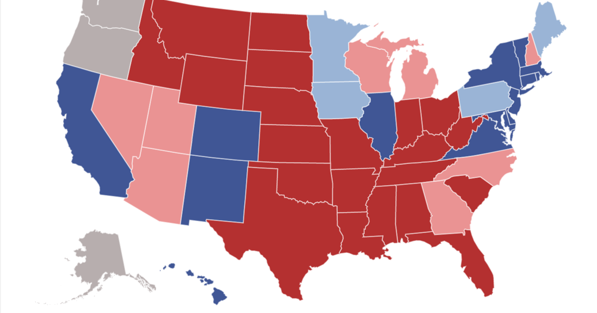 2016 Main Map LIVE MAP: The results of the 2016 general election | News | oudaily.com