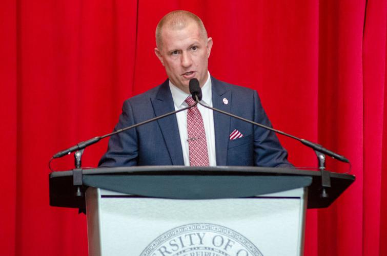Event announcing new OU athletic director Roger Denny