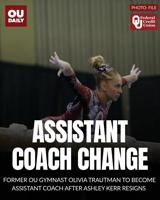 OU women’s gymnastics assistant coach change