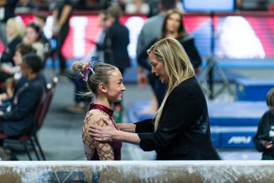 Oklahoma Sooners-Florida Gators women's gymnastics