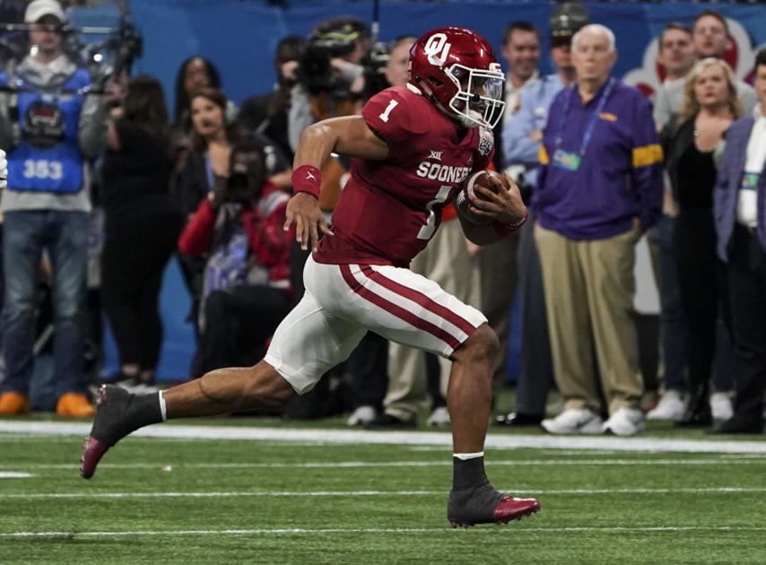 Ou Football Jalen Hurts Runs 4 59 40 Yard Dash At 2020 Nfl