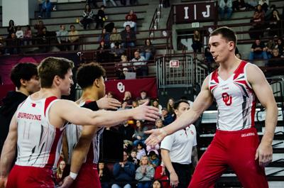 Oklahoma Sooners-Men's gymnastics vs. Michigan and SC