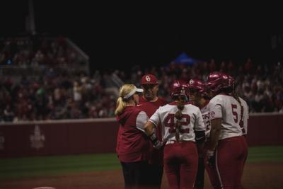 Oklahoma Sooners-Tennessee Volunteers softball