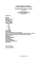 Undergraduate Student Congress Meeting Agenda: Oct. 14, 2014