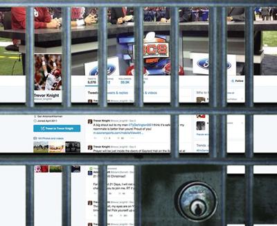 Twitter behind bars
