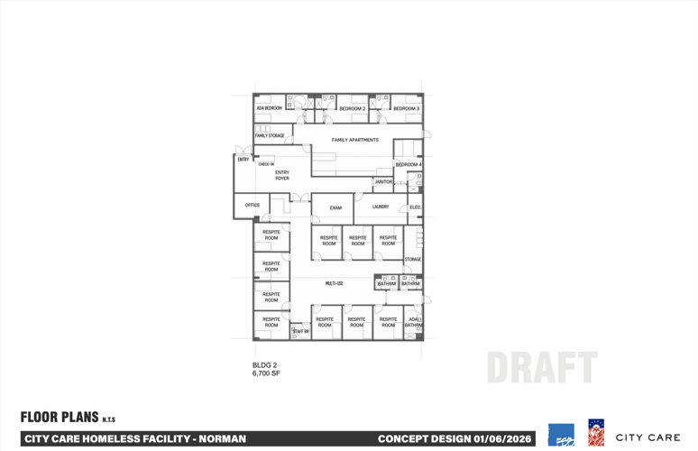 City care facility renderings