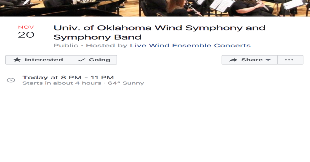 OU symphony bands to perform pieces by awardwinning composer at