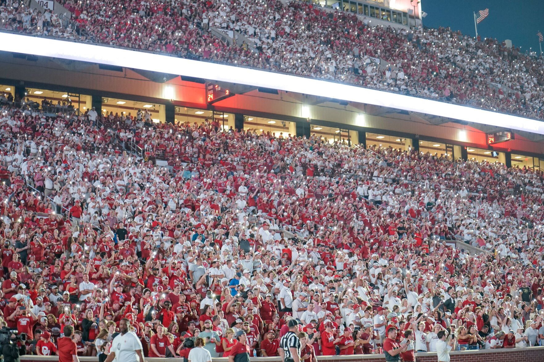 Ou on sale football game