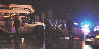 One injured in 2-vehicle collision