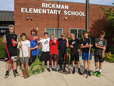 OC Middle School boys soccer cleans up Rickman campus