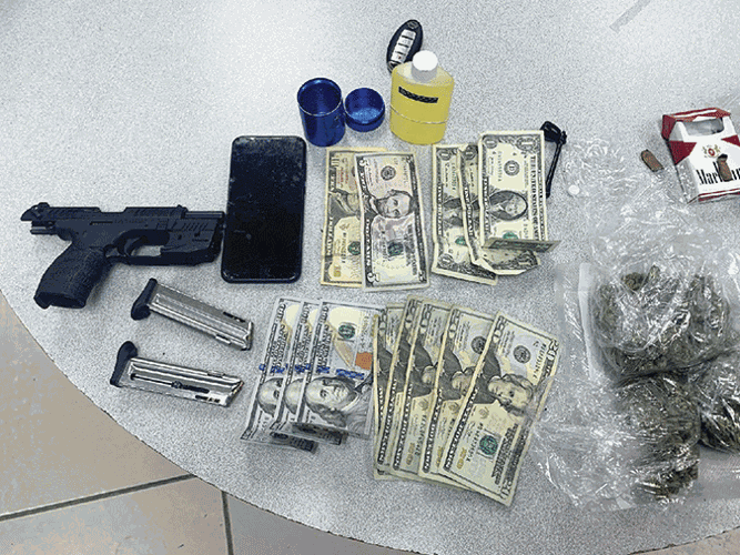 Cannabis, cash, car, gun, synthetic urine seized | News ...