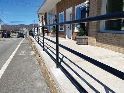 New safety rails installed on North Church Street