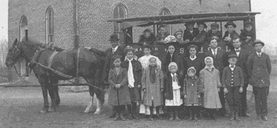 Stories From the Past - Early Transportation For Schools